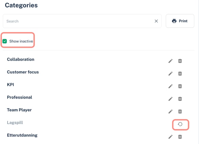 Admin - Category - Action plan - inactive